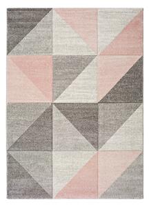 Retudo Naia rózsaszín-szürke szőnyeg, 80 x 150 cm - Universal