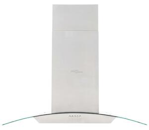 VidaXL rozsdamentes acél sziget páraelszívó 90 cm 756 m³/óra LED