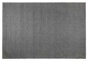 Klasszikus sötétszürke szőtt szőnyeg 160x230 cm KILIS
