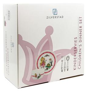 Gyerek étkészlet 5 db-os Princess – Zilverstad