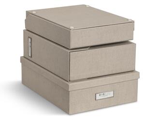 Karton rendszerező szett dokumentumokhoz 5 db-os Holger – Bigso Box of Sweden