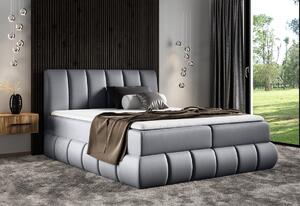 EUGENA kárpitozott ágy, 120x200, fancy 90