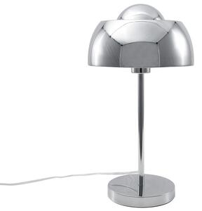 Ezüstszínű fém asztali lámpa 44 cm SENETTE