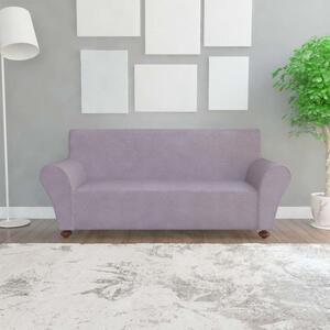 131087 Stretch Couch Slipcover Grey Polyester Jersey