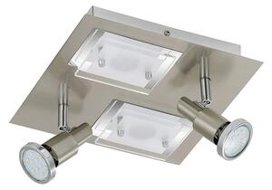 Briloner Briloner 2879-042 - LED Mennyezeti lámpa COMBINATA 2xGU10/3W + 2xLED/5W/230V BL0381
