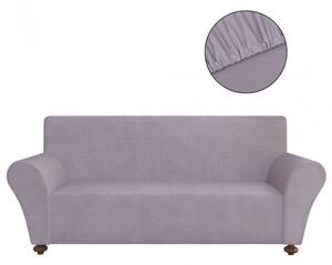 131087 Stretch Couch Slipcover Grey Polyester Jersey