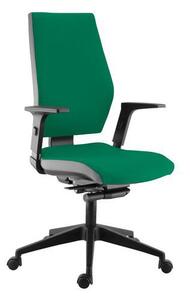 Manutan One irodai szék, zöld%