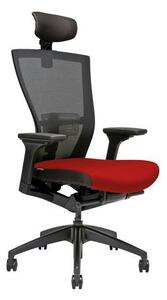 Merens irodai szék, piros