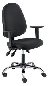Patrik irodai szék, fekete