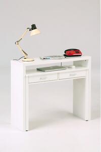 Desk fehér íróasztal/konzolasztal - Woodman