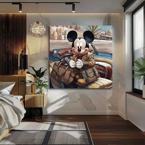 A kép a vásznon - Mickey Mouse on Vacation (Mickey egér a vakáción) | different dimensions