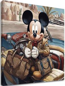 A kép a vásznon - Mickey Mouse on Vacation (Mickey egér a vakáción) | different dimensions