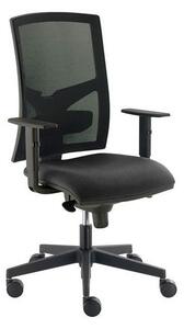 Asistent irodai szék, fekete