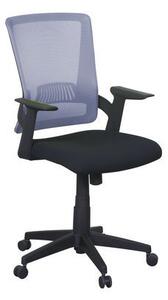 Eva irodai szék, háló, fekete