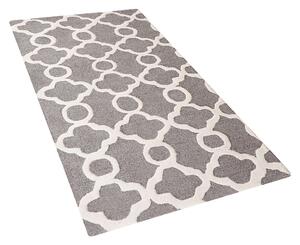 Modern mintás szürke szőnyeg 80x150 cm ZILE