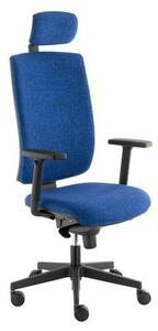 Keny főnöki irodai szék, kék/fekete