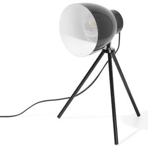 Fekete fém asztali lámpa 43 cm TAMEGA