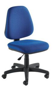 Manutan Single irodai szék, kék%