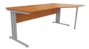 Classic line ergo irodai asztal, 200 x 110 x 75 cm, jobbos kivitel