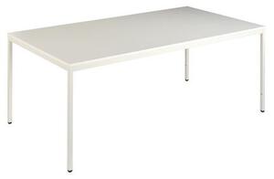 Basic irodai asztal, 200 x 100 x 76 cm, egyenes kivitel