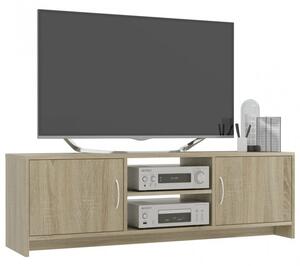 Sonoma tölgy színű forgácslap TV-szekrény 120 x 30 x 37,5 cm