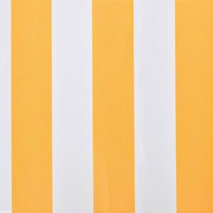 Napraforgó sárga és fehér napellenző ponyva 4x3m (keret nélkül)