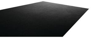 Manutan beltéri lábtörlő szőnyeg, 90 x 60 cm, fekete