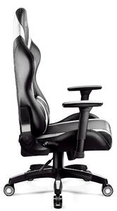 Diablo X-Horn 2.0 gamer szék Nagy méret: Fekete-fehér Diablochairs