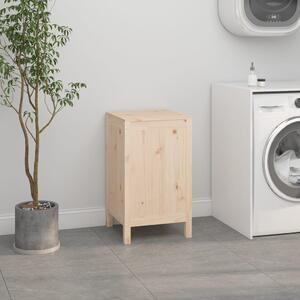 VidaXL tömör fenyőfa szennyestartó láda 44 x 44 x 76 cm