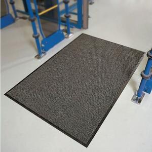 Notrax Beltéri lábtörlő szőnyeg lejtős éllel, 180 x 120 cm, fekete%