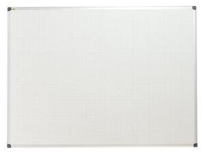 Mágneses fehértábla Bi-Office négyzethálós, 90 x 120 cm