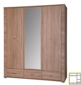 Tükrös szekrény typ 2, sonoma tölgy, GRAND