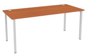 Abonent irodai asztal, 180 x 80 x 75 cm, egyenes kivitel, juhar mintázat