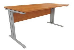 Classic line irodai asztal, 160 x 80 x 75 cm, egyenes kivitel