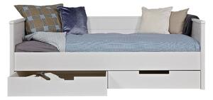 Jade fehér kanapé/ágy, 90 x 200 cm - WOOOD