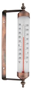 Bronzszínű hőmérő ablakra, magasság 25 cm - Esschert Design