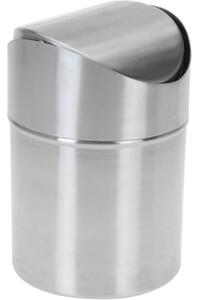 Coline rozsdamentes acél kozmetikai szemeteskosár , 12 x 16,5 cm
