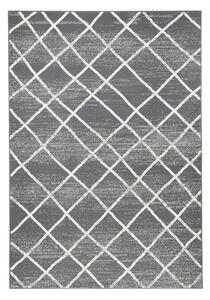 Rhombe sötétszürke szőnyeg, 200 x 290 cm - Zala Living