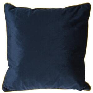 Velvet párna, kék, 45 x 45 cm