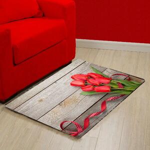 Tulips vinil szőnyeg, 52 x 75 cm