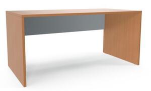 Irodaasztal Viva, 160 x 80 x 75 cm, egyenes kivitel, bükk/szürke