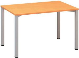Alfa Office Alfa 200 irodai asztal, 120 x 80 x 74,2 cm, egyenes kivitel, bükk Bavaria mintázat, RAL9022%