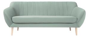 Sardaigne mentazöld bársony kanapé, 188 cm - Mazzini Sofas