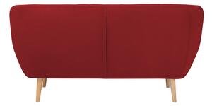Sardaigne piros bársony kanapé, 158 cm - Mazzini Sofas