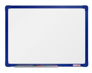 BoardOK fehér mágneses tábla, 60 x 45 cm, kék