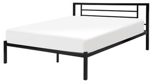 Ágy Fém CUSSET 160 x 200 cm Fekete