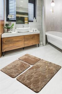 Infinity Caramel fürdőszobaszőnyeg 3 darabos szett