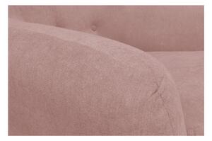 London púder rózsaszín kanapé, 162 cm - Cosmopolitan design