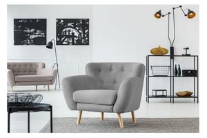 London világosszürke fotel - Cosmopolitan design