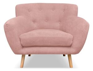 London világos rózsaszín fotel - Cosmopolitan design